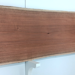 Caribbean Walnut Slab, Tzalam, Sabicu, False Tamarind, 1 3/8" x 18-19 1/4" x 91"